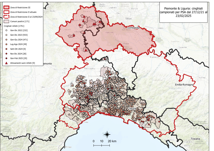 2025 02 23 psa positivi piemonte liguria 1