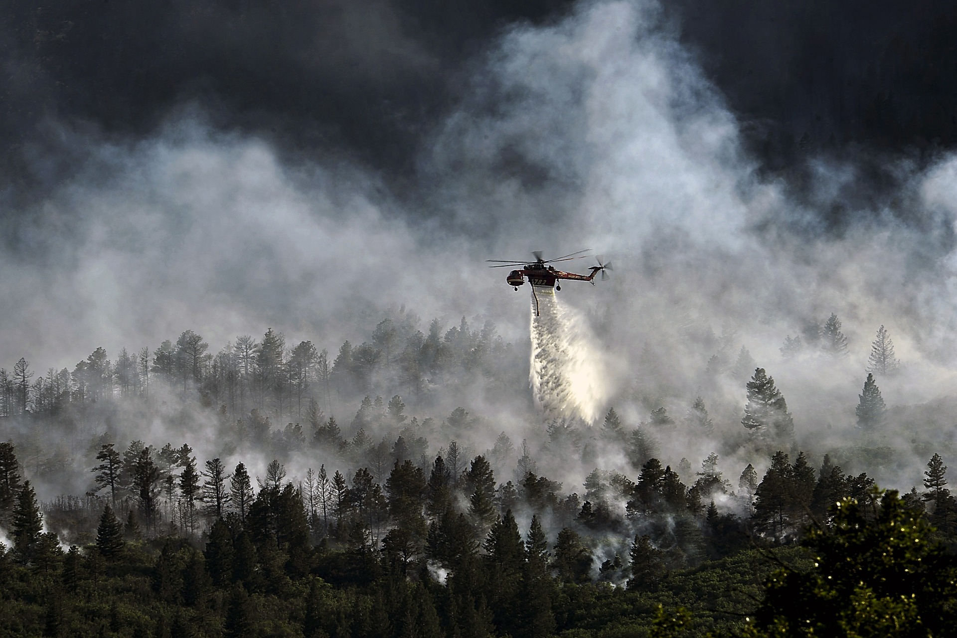 ELICOTTERO INCENDIO