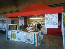 LA FEDERCACCIA ALLA 72° MOSTRA MERCATO UCCELLI E CANI