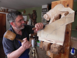 GIUSEPPE RUMERIO, il Maestro Scultore della Val Gardena