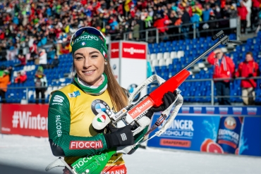 Dorothea Wierer vince la coppa del mondo di biathlon 2018/2019